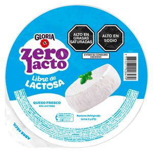 Queso Fresco GLORIA Sin Lactosa Paquete 400g