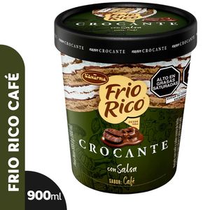 Helado D'ONOFRIO Frio Rico Crocante Café Pote 900ml
