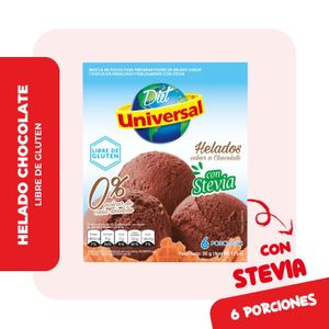 Mezcla en Polvo para Helado Diet UNIVERSAL Chocolate Caja 50g