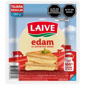 Queso Edam LAIVE Paquete 180g