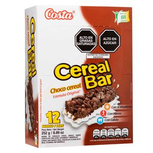 Cereal Bar COSTA Choco Caja 12un