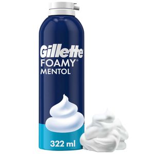 Espuma de Afeitar GILLETTE Foamy Mentol Frasco 312g