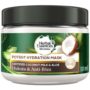 Mascarilla Tratamiento Capilar Bio:Renew HERBAL ESSENCES Coconut Milk Frasco 300ml