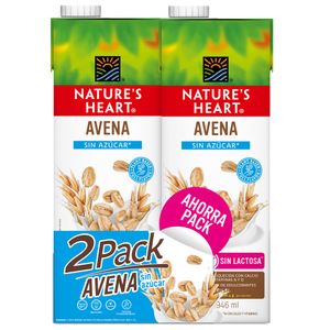 Bebida de Avena NATURES HEART Caja 946ml Paquete 2un