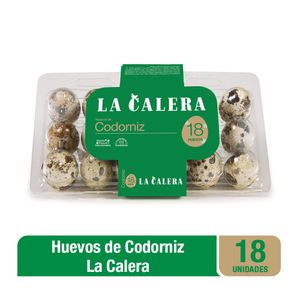 Huevos de Codorniz LA CALERA Bandeja 18un