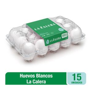 Huevos Blancos LA CALERA Paquete 15un