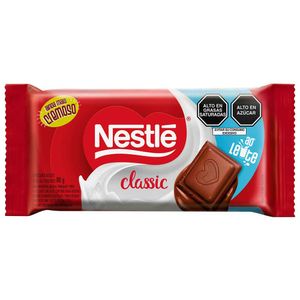 Chocolate NESTLÉ Clásico Bolsa 80g