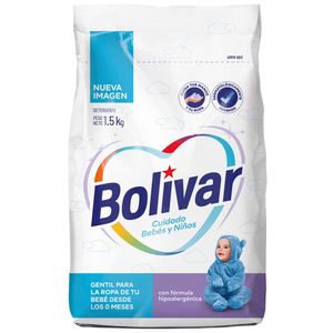 Detergente en Polvo BOLIVAR Baby Kids Bolsa 1.5Kg