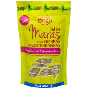 Sal de Maras ONZA Hierbas Mediterráneas Doypack 250g