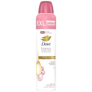 Desodorante para mujer Antitranspirante Aerosol DOVE Tono Uniforme Frasco 250ml