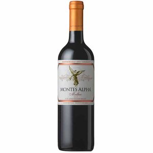 Vino Tinto MONTES ALPHA Malbec Botella 750ml