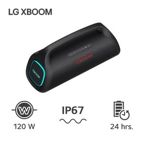 Parlante Inalámbrico LG XBOOM GO XG9 Negro C/Luces Escénicas