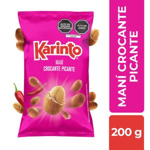 Maní KARINTO Engalletado Picante Bolsa 200g