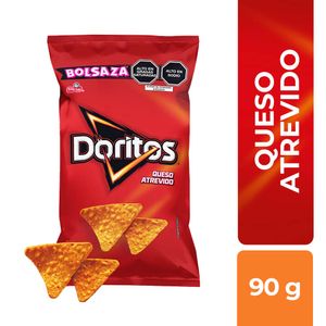 Tortillas de Maíz DORITOS Queso Atrevido Bolsa 90g
