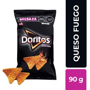 Tortillas de Maíz DORITOS Queso Fuego Bolsa 90g