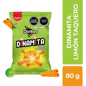 Tortillas de Queso DORITOS Dinamita Limón Bolsa 80g