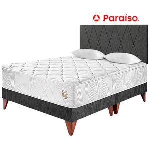 Dormitorio Europeo PARAÍSO Pocket Max King Charcoal