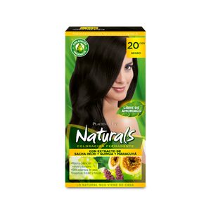 Kit Tinte para Cabello PLACENTA LIFE Naturals Negro 20/200