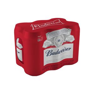 Cerveza BUDWEISER 6 Pack Botella 355ml