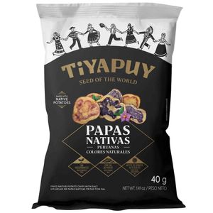 Hojuelas de Papas Nativas TIYAPUY Mix Fritas Bolsa 40g