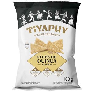 Chips de Quinua TIYAPUY Natural Bolsa 100g