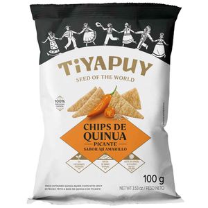 Chips de Quinua Picante TIYAPUY Bolsa 100g