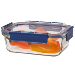Táper Hermético LOCK&LOCK Vidrio Rectangular 1L
