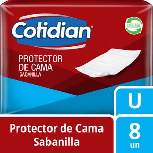 Protector para Cama COTIDIAN Sabanilla Paquete 8un