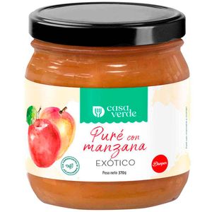 Puré de Manzana Exótico CASA VERDE Frasco 370g