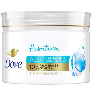 Tratamiento Capilar con Proteína DOVE Hidratación Frasco 300g