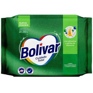 Jabón Aroma Limón BOLÍVAR Cuidado Total Paquete 380g