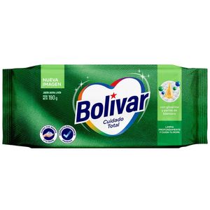 Jabón Aroma Limón BOLÍVAR Cuidado Total Paquete 190g