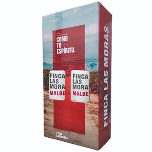 Pack Vino Tinto LAS MORAS Malbec Clásico Botella 750ml