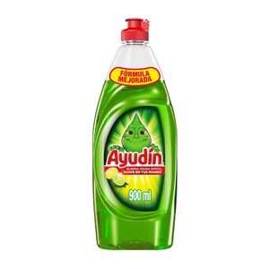 Lavavajilla Líquido AYUDIN Lima Limón 900ml