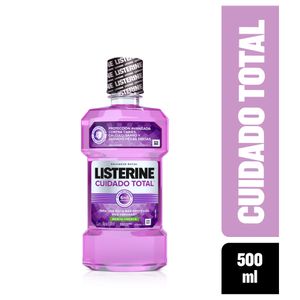 Enjuague Bucal LISTERINE Cuidado Total Menta Fresca Botella 500ml
