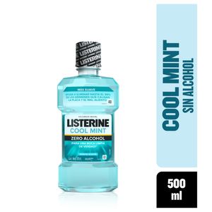 Enjuague Bucal LISTERINE Zero Menta Suave Botella 500ml