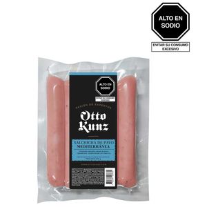 Salchicha de Pavo Mediterránea OTTO KUNZ Paquete 200g