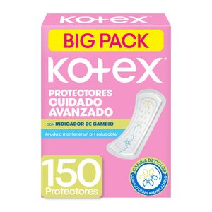 Protector Diario KOTEX Con Indicador de pH Caja 150un