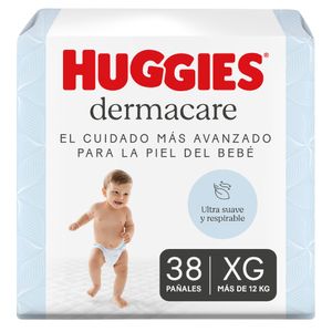 Pañal HUGGIES Dermacare Talla XG Paquete 38un