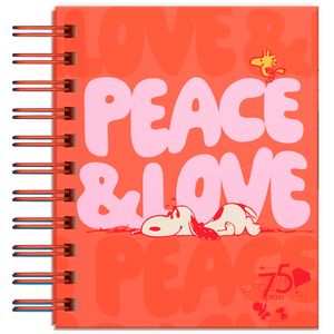 Cuaderno Espiral DGNOTTAS A6 Tapa Dura Snoopy