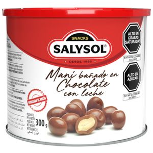 Cacahuates con Chocolate SALYSOL Lata 300g