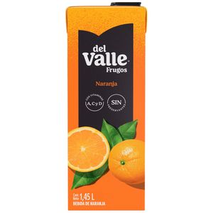 Bebida FRUGOS Sabor a Naranja Caja 1.45L