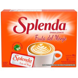 Endulzante SPLENDA Fruto del Monje en Polvo Caja 100un