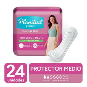 Toalla Protector PLENITUD Incontinencia Leve Paquete 24un