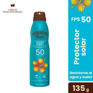 Bloqueador HAWAIIAN TROPIC Spray Island Sport Frasco 170g