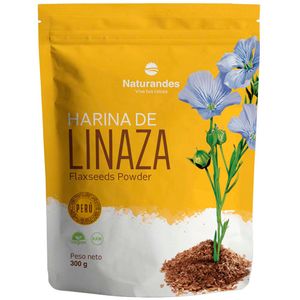 Cereal NATURANDES Harina de linaza Bolsa 300Gr