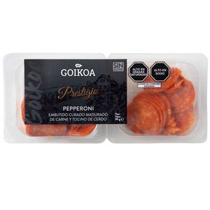 Pepperoni GOIKOA Paquete 90g