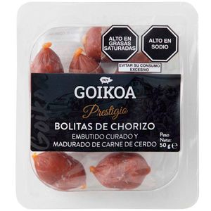 Bolitas de Mini Chorizo GOIKOA Paquete 50g