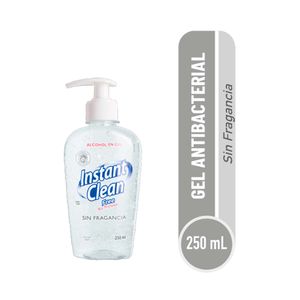 Alcohol en Gel INSTANT CLEAN Frasco 250ml