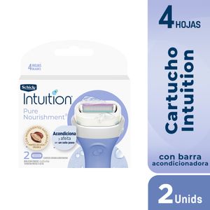 Repuesto de Máquina de Afeitar SCHICK Intuition Pure Nour Paquete 2un
